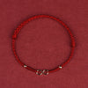Infinity Charm Red String Bracelet Includes Gift Message Card