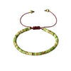 Natural Stone Spacer Bead Bracelet