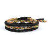 Handwoven Red String Bracelet Set - Lucky 3 Combination
