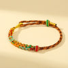 Five Wealth Gods Braided String Bracelet