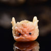 Carved Camel Bone Dragon Ring and Bead