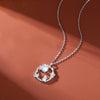 925 Sterling Silver Rabbit Moonstone Jewelry Set