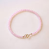 3mm Crystal Bracelet with Gold-Tone Clasp