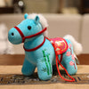 Year of the Horse Plush Doll Bamboo Lotus Home Decoration