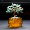 Crystal Gemstone Money Tree Home Decoration
