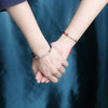 999 Silver Om Mani Padme Hum Protection Strength String Bracelet