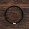 999 Gold Bead Rope Bracelet Handmade
