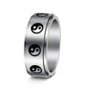 Yin Yang Rotatable Balance Ring Stainless Steel