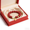 Cinnabar Fortune Protection Charm Bracelet