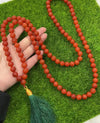 Natural Agate 108 Bead Mala Necklace