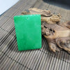 Green Jade Peace Buckle and Safety Pendant Necklace