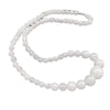 White Golden Jade Beads Bracelet and 108 Mala Necklace
