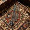 Copper Silver-Plated Vajra Pendant Necklace with Auspicious Clouds