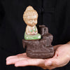Backflow Smoke Fountain Ceramic Blessing Incense Burner Decoration