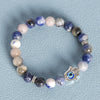 Hamsa Hand Evil Eye Beaded Bracelet for Men