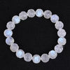 Moonstone Lotus Love Bracelet, Handmade Floral Beads