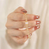 Small Citrine Jade Beads Prosperity Bracelet