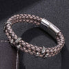 Braided Leather Dragon Bracelet for Men and Women