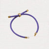 Adjustable Nylon Cord Bracelet with Copper Clasp