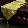 Chinese Silk Table Runner with Tassels