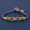 Handmade Knotting Faith Strength Braid String Bracelet