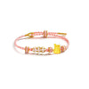 999 Gold Charm Bracelet with Red or Black Cord