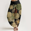 Cotton Women's Harem Pants with Digital Print Designs