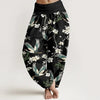 Cotton Women's Harem Pants with Digital Print Designs