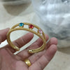 Gradient Abundance Luck Bead Charm Bracelet