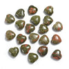 Natural Amethyst Tiger's Eye Stone Love Decoration