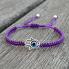 Hamsa Hand Evil Eye Protection Bracelet
