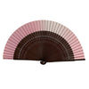 Gradient Bamboo Folding Fan with Tassel