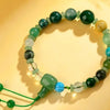 Five Elements Crystal Bracelet, Multi-Stone Beaded Wristwear