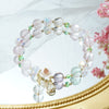 Floral Quartz Bracelet with Tulip Charm