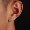 Evil Eye Symbol Protection Stud Earrings