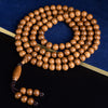 Six-Lines Wood Bead Bracelet with Gourd Charm