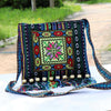 Ethnic Embroidered Canvas Crossbody Bag