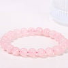 Natural Stone Beaded Bracelet, 6mm to 10mm Gemstone Jewelry