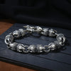 Dragon Claw Bracelet with Vajra Charm, Copper Men's Jewelry