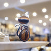 Cat Pendant Necklace Natural Stone Alloy Charm