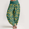 Women's Cotton Harem Pants, Digital Print Floral & Nature Designs