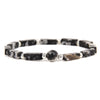 Natural Crystal Geometric Balance Bracelet
