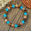 Tiger Eye and Crystal Bead Bracelet for Prosperity