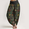 Women's Harem Pants Elastic Waist Floral Print Casual Yoga Trousers