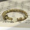 Green Sandalwood Bamboo Bead Bracelet