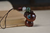 Chinese Zodiac Wood Carving Keychain and Phone Charm