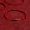Handmade Red String Bracelet Anklet with Turquoise or Lapis