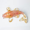 Koi Fish Crystal Chip Epoxy Resin Luck Decoration