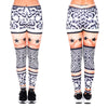 Printed High Waist Yoga Leggings for Women