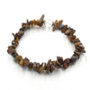 Crystal Chip Bracelet with Clear Center Bead